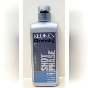 Redken Shot Phase Extreme Silver Gray Bottle with Blue Label
